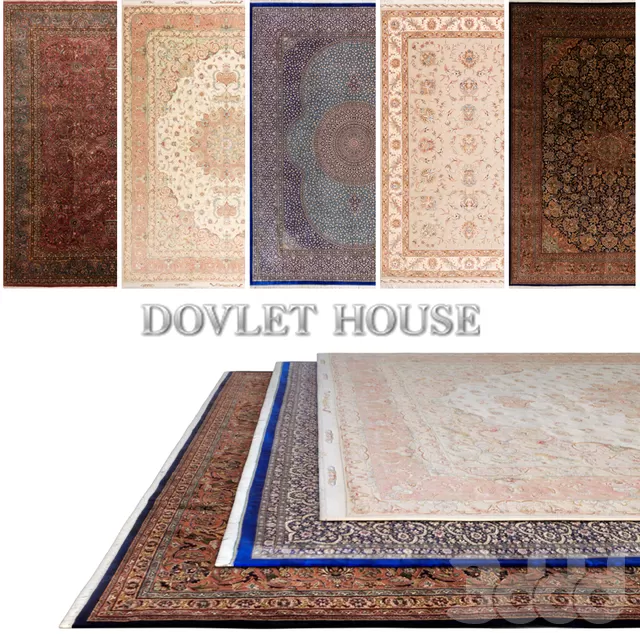 Ковры DOVLET HOUSE 5 штук (part 165) – 232683