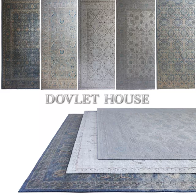 Ковры DOVLET HOUSE 5 штук (part 18) – 232711