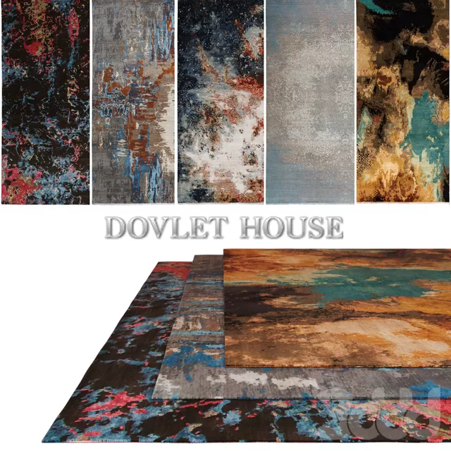 Ковры DOVLET HOUSE 5 штук (part 2) – 232721