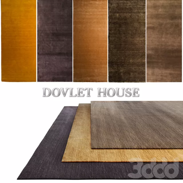 Ковры DOVLET HOUSE 5 штук (part 34) – 232753