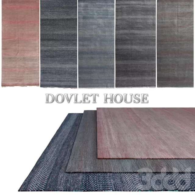 Ковры DOVLET HOUSE 5 штук (part 36) – 232757