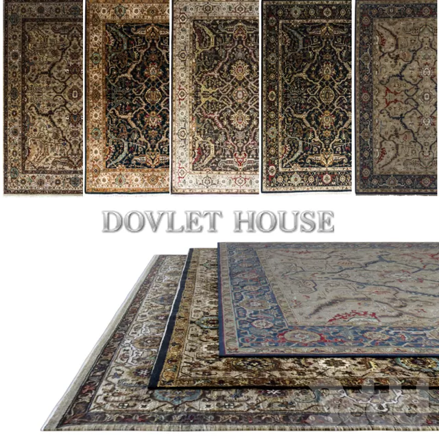 Ковры DOVLET HOUSE 5 штук (part 42) – 232771