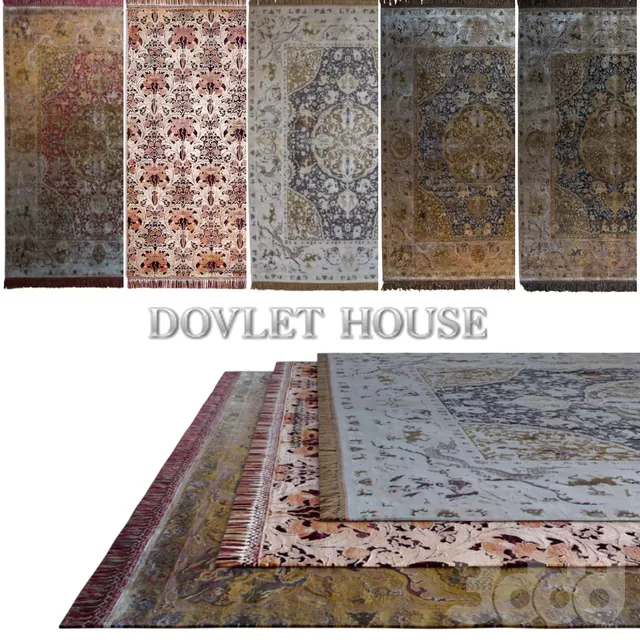 Ковры DOVLET HOUSE 5 штук (part 54) – 232797