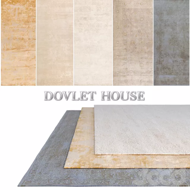 Ковры DOVLET HOUSE 5 штук (part 78) – 232849