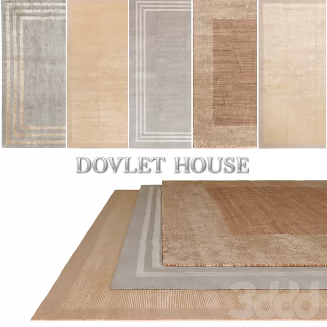Ковры DOVLET HOUSE 5 штук (part 8) – 232853