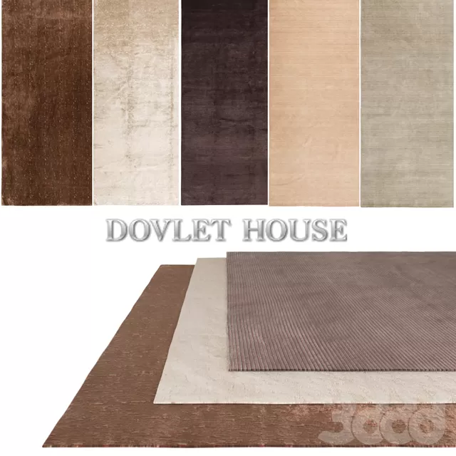 Ковры DOVLET HOUSE 5 штук (part 9) – 232869