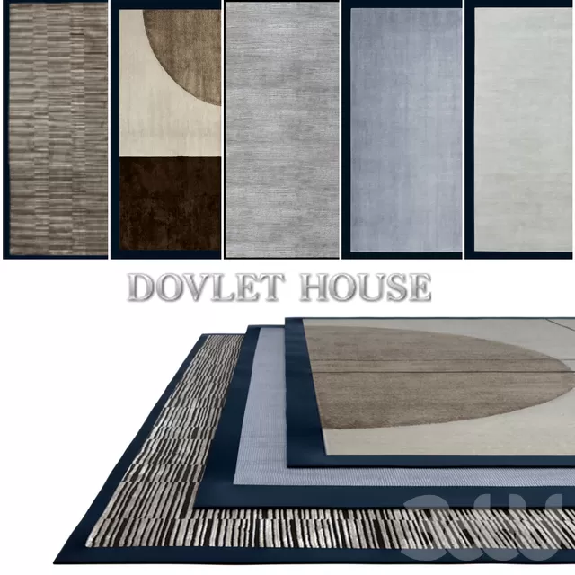 Ковры DOVLET HOUSE 5 штук (part 93) – 232877