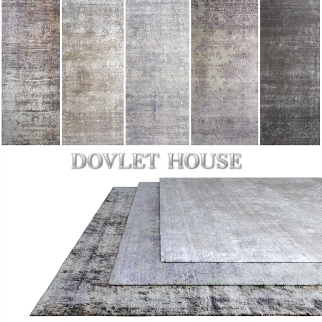 Ковры DOVLET HOUSE 5 штук (part 95) – 232881