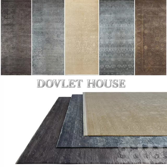 Ковры DOVLET HOUSE 5 штук (part 98) – 232887