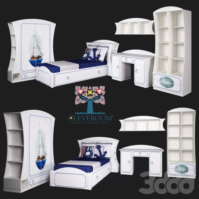 Коллекция детской мебели Регата от CLEVEROOM – 232961
