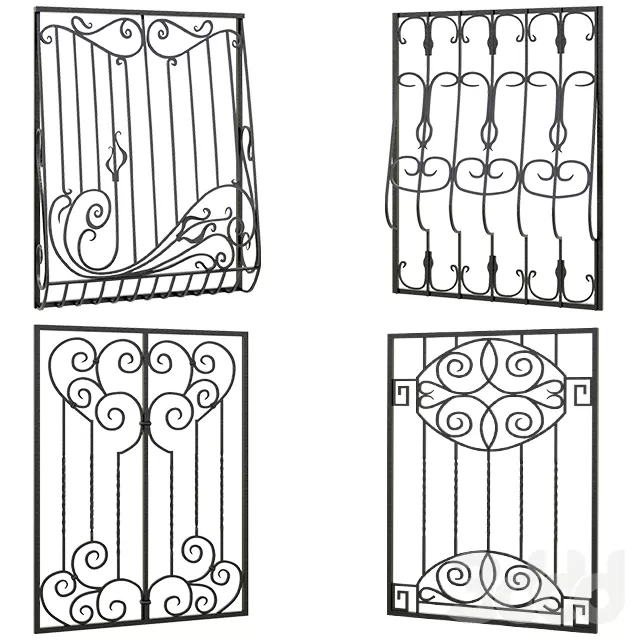 Коллекция решеток 4шт – 232973