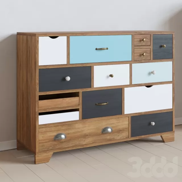 Комод Aquarelle Birch 1 – 233015