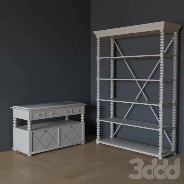 Комод и Стелаж из коллекции Sunset Point – 233187