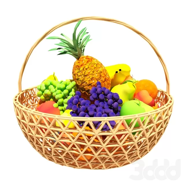 Корзина с фруктами – 233437