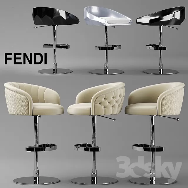3DSKYMODEL – Chair – Stool – 1492