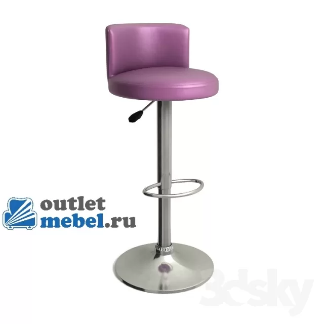 3DSKYMODEL – Chair – Stool – 1493