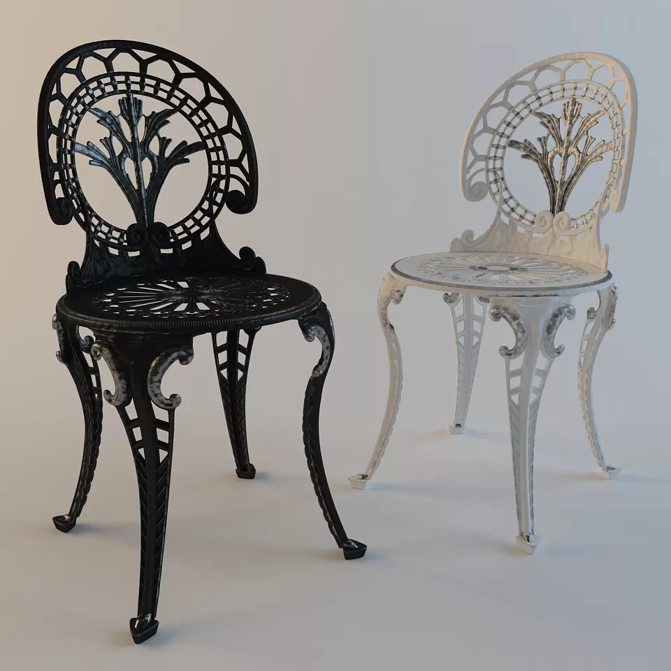 3DSKYMODEL – Chair – Stool – 1494
