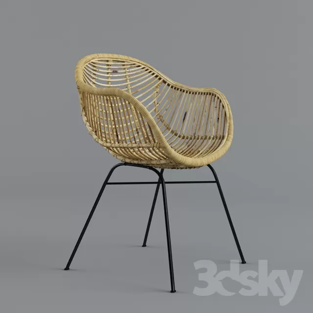 3DSKYMODEL – Chair – Stool – 1498