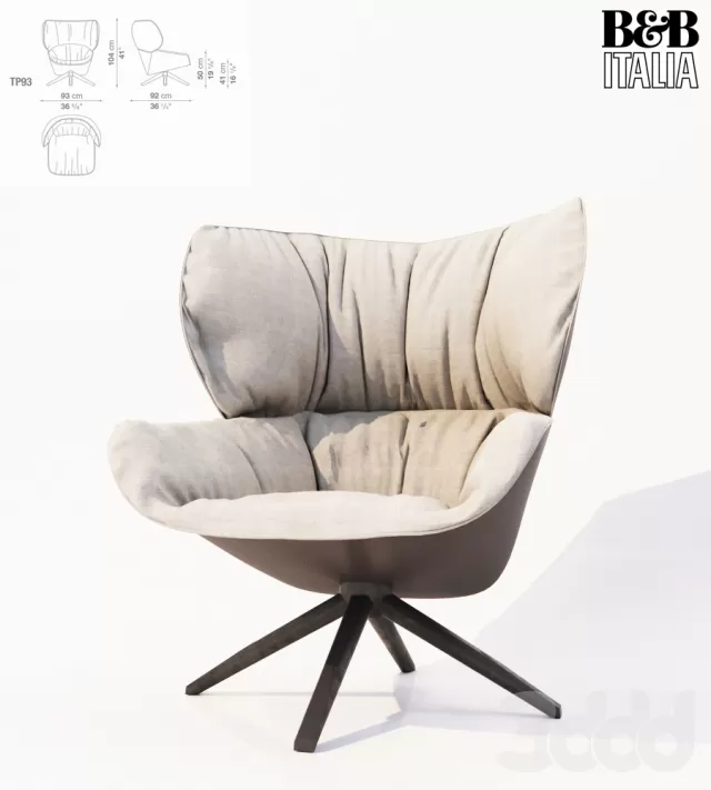 Кресло BB ItaliaTABANO – 233635