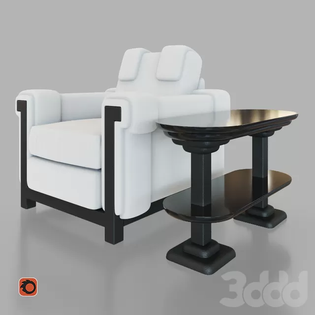 Кресло и столик Лилия – 233877