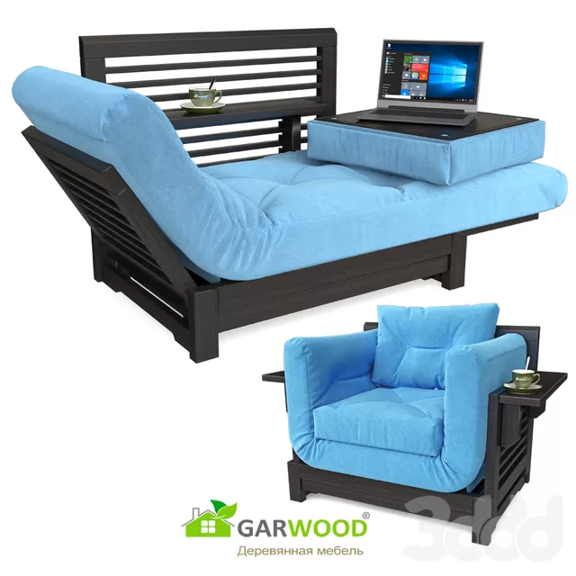 Кресло кушетка ART36 GARWOOD – 233901