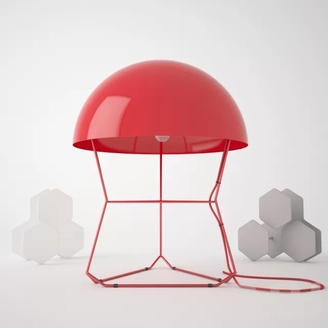 Лампа Forestier + вешалка Miniforms Leaf (комплект) – 234451