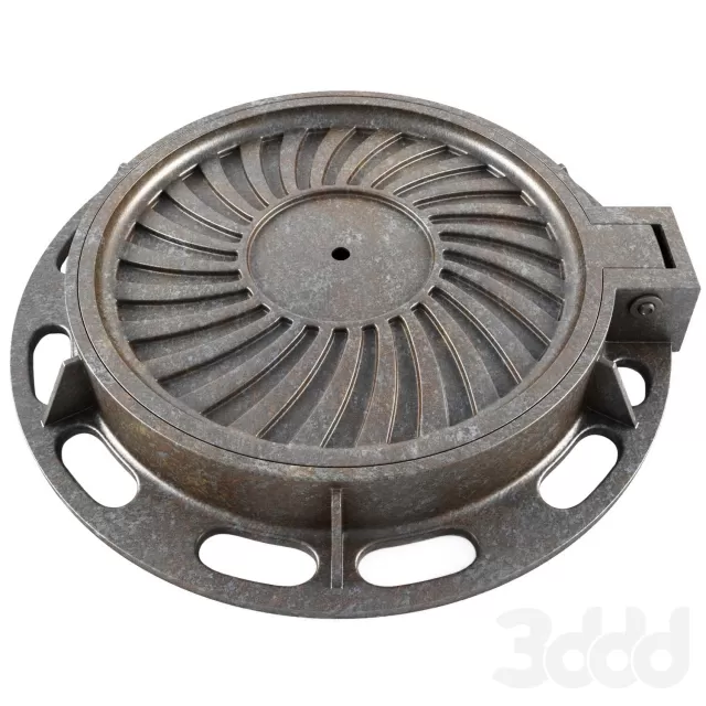 Люк канализационный тяжелый – 234611