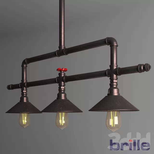 Люстра Brille BL-353S 3 E27 BZ – 234671