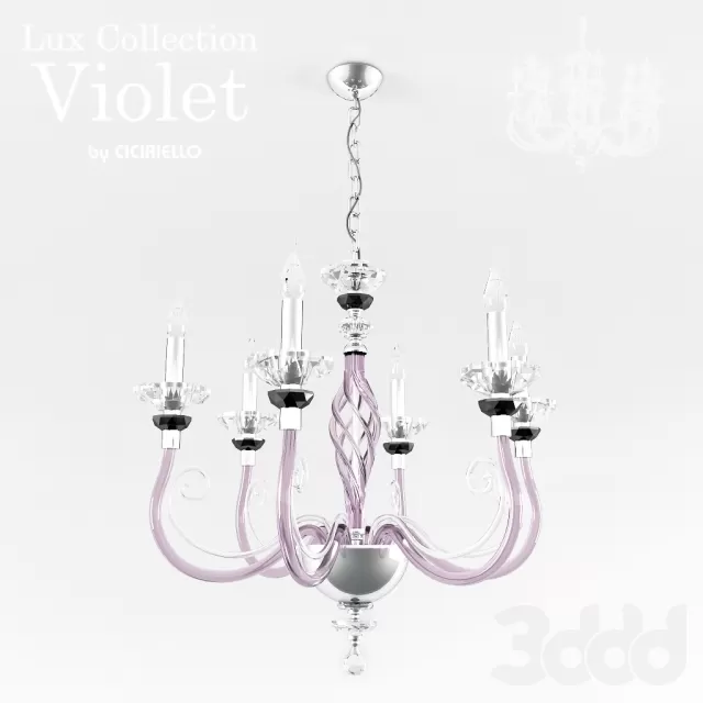 ЛЮСТРА CICIRIELLO VIOLET – 234689