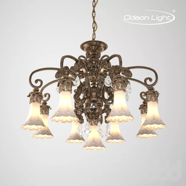 Люстра Odeon Light 2431 9 PONGA – 234815 Люстра Odeon Light 2431 9 PONGA – 234815