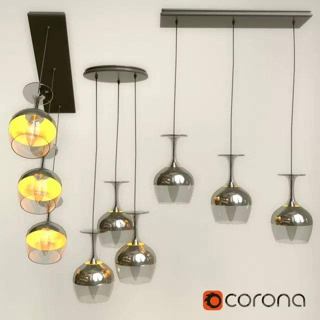 Люстра в форме бокалов – 235119