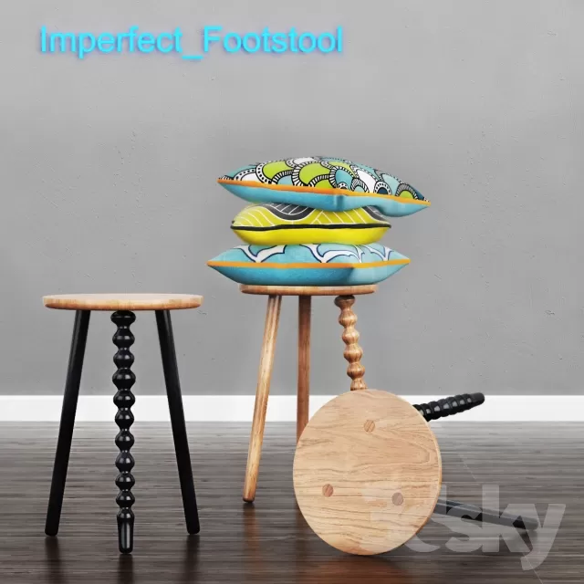 3DSKYMODEL – Chair – Stool – 1584