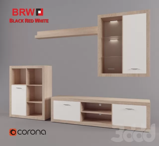 Мебель в гостиную Shark от BRW – 235341