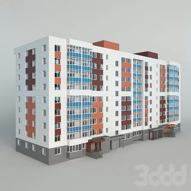 многоквартирный девятиэтажный жилой дом – 235465