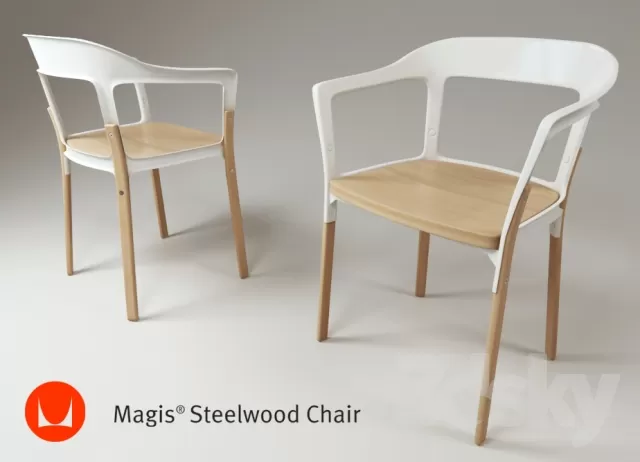 3DSKYMODEL – Chair – Stool – 1597