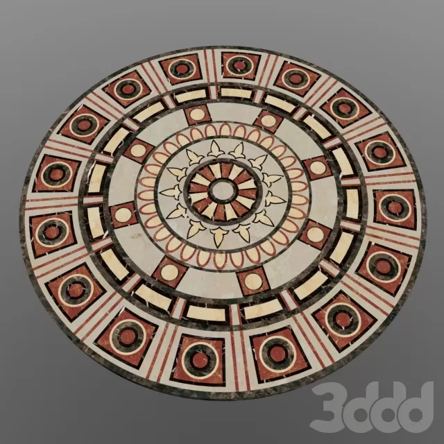 Мраморная розетка 1 – 235607