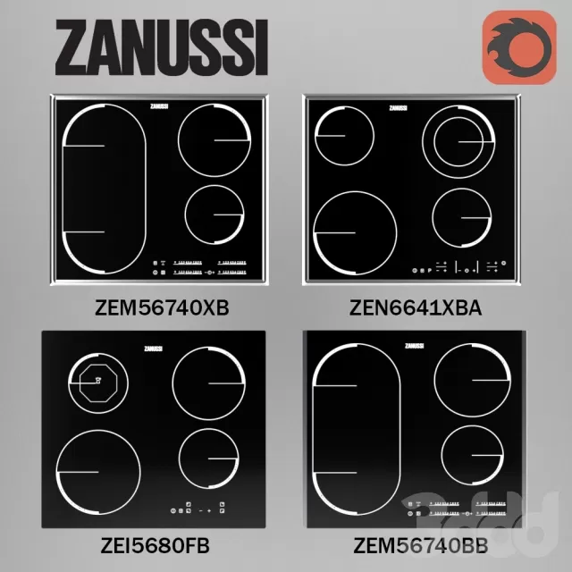 Набор встраиваемых индукционных плит от Zanussi – 235699