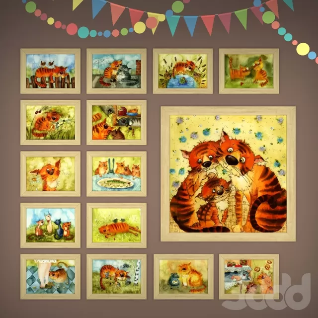 Набор картин для детской – 235765