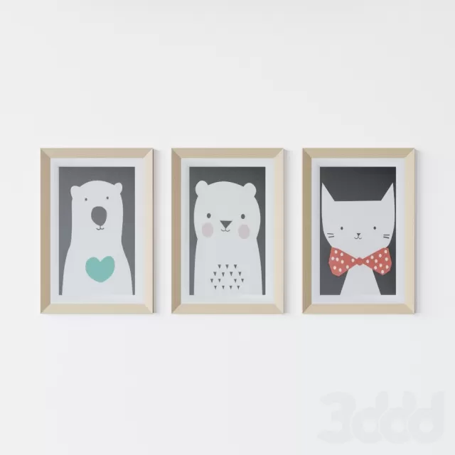 Набор постеров для детской_4 – 235837