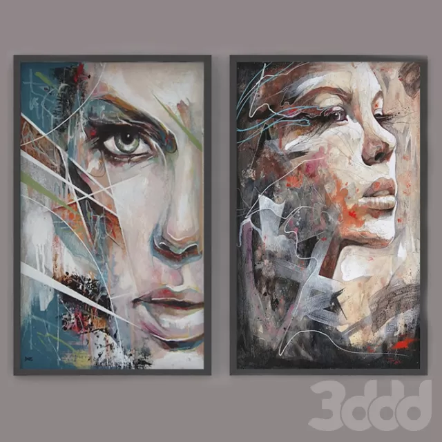 Набор современных картин ART – 235863