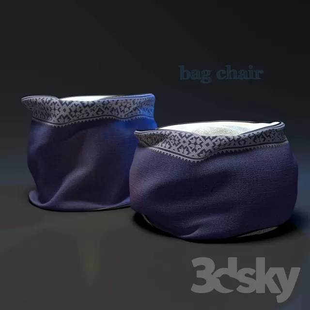 3DSKYMODEL – Chair – Stool – 1635