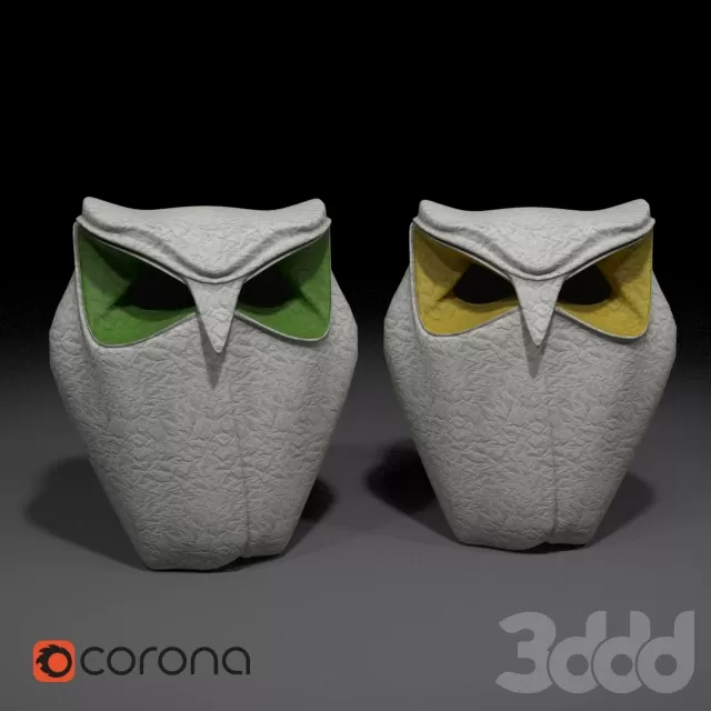 Оригами сова из бумаги – 236403