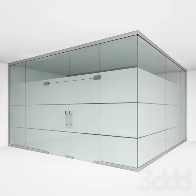 Офисная стеклянная перегородка 2 – 236459