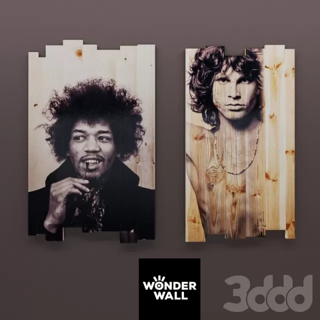 Панно из досок – 236525