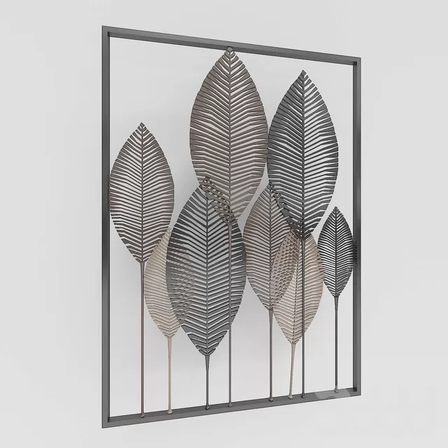 панно листья – 236529