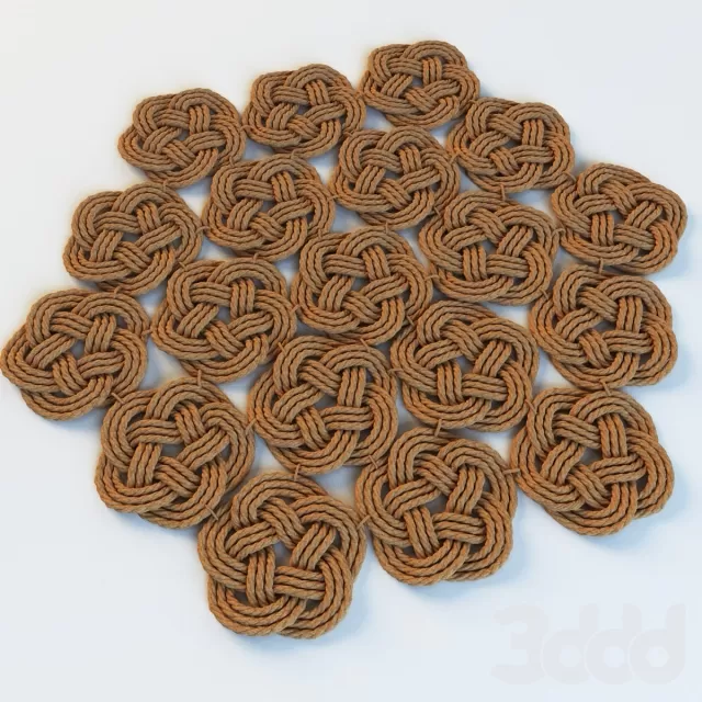 Плетеный коврик – 236691