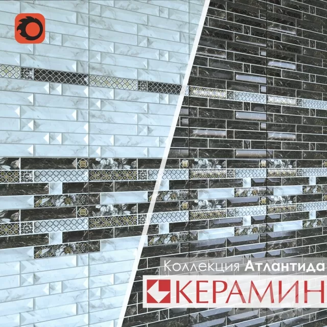 Плитка Керамин коллекция Атлантида – 236721