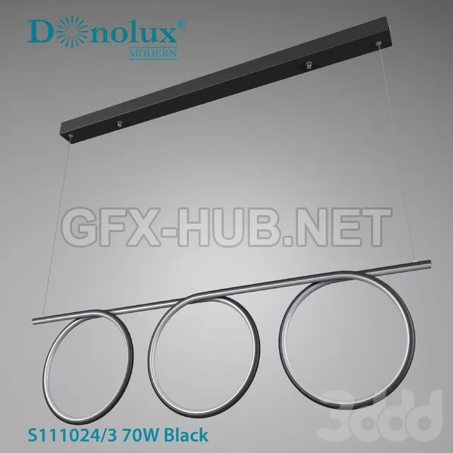 Подвесной светильник S111024 3 70W (Black White) – 236957