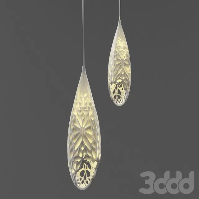 подвесной светильник из пластика – 236985