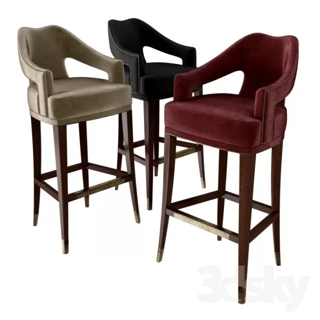 3DSKYMODEL – Chair – Stool – 1671